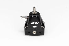 Load image into Gallery viewer, DeatschWerks DWR1000iL In-Line Adjustable Fuel Pressure Regulator - Black - Main Product View