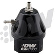 Load image into Gallery viewer, DeatschWerks DWR1000iL In-Line Adjustable Fuel Pressure Regulator - Titanium - Main Product View
