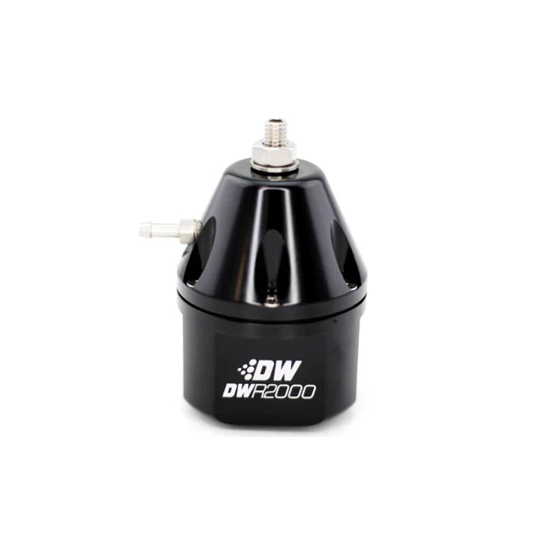 DeatschWerks DWR2000 Adjustable Fuel Pressure Regulator - Black - Main Product View