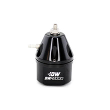 Load image into Gallery viewer, DeatschWerks DWR2000 Adjustable Fuel Pressure Regulator - Black - Main Product View