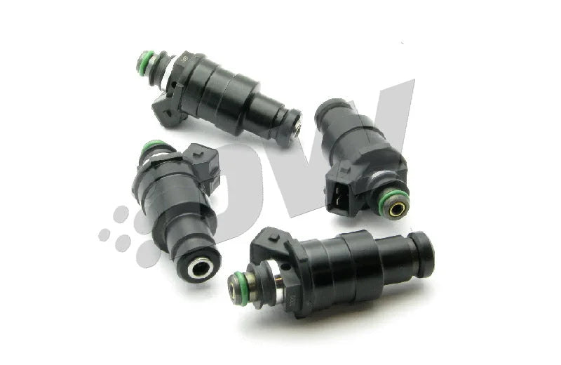 DeatschWerks Evo VIII/IX / 95-99 DSM 4G63T 1200cc Low Impedance Top Feed Injectors - Side View