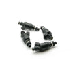 Load image into Gallery viewer, DeatschWerks Low Z 1000CC Low Z Top Feed Injectors fits 240sx CA18DET - Side View