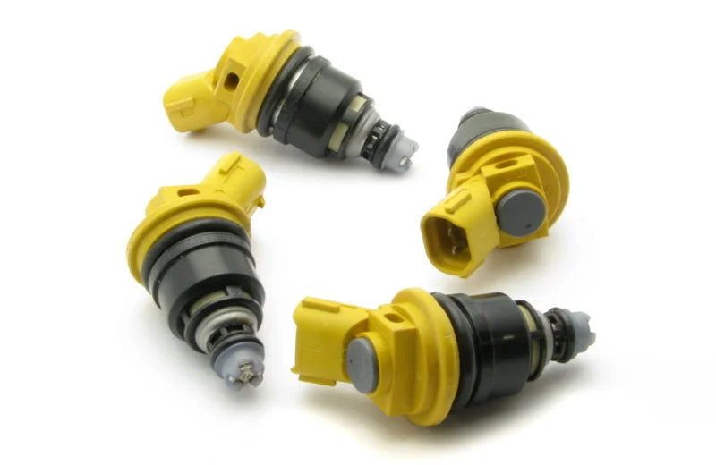 DeatschWerks Nissan G20 / SR20 / 240sx 950cc Side Feed Injectors - Side View