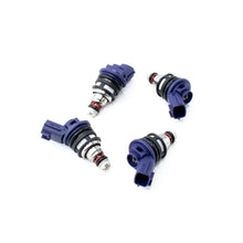 Load image into Gallery viewer, DeatschWerks Nissan G20 / SR20 / 240sx SR/KA 370cc Side Feed Injectors - Side View