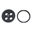Load image into Gallery viewer, DeatschWerks Quad 10AN ORB Bulkhead - Anodized Matte Black