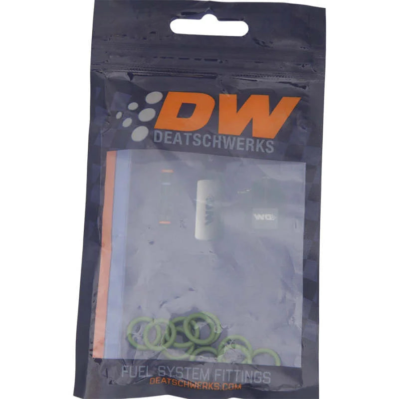 DeatschWerks Replacement O-Rings for 3/8in Female EFI Fittings (6-02-0103 / 6-02-0104) - Side View