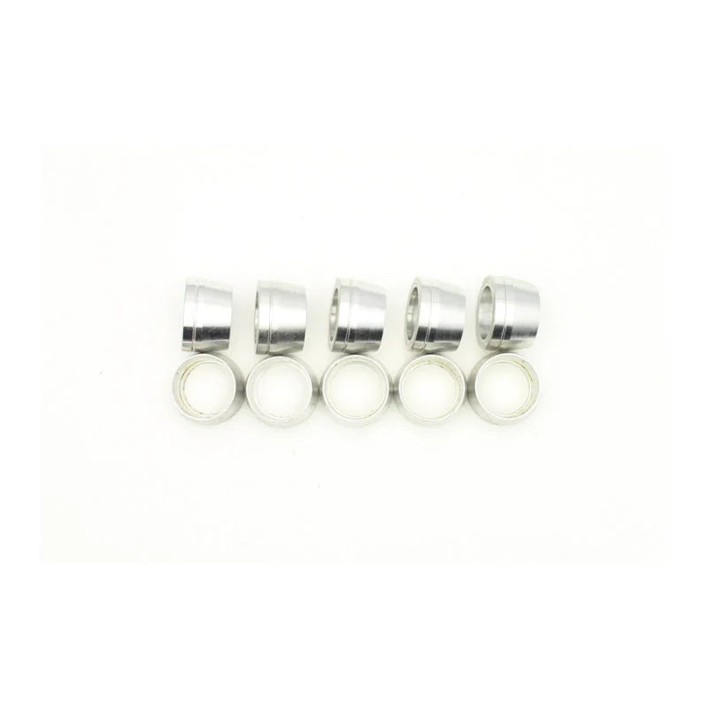 DeatschWerks Replacement PTFE Hose End Olive Insert 10AN (Pack of 10) - Side View