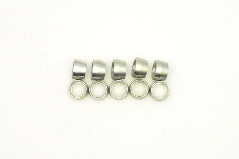 DeatschWerks Replacement PTFE Hose End Olive Insert 6AN (Pack of 10) - Main Product View