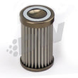 Load image into Gallery viewer, DeatschWerks Stainless Steel 10 Micron Universal Filter Element (fits 110mm Housing) - Side View