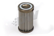 Load image into Gallery viewer, DeatschWerks Stainless Steel 100 Micron Universal Filter Element (fits 110mm Housing) - Side View