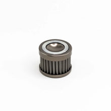 Load image into Gallery viewer, DeatschWerks Stainless Steel 100 Micron Universal Filter Element (fits 70mm Housing) - Side View
