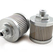 Load image into Gallery viewer, DeatschWerks Stainless Steel 6AN 100 Micron Universal Fuel Pump Pre-Filter - Main Product View