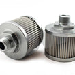 Load image into Gallery viewer, DeatschWerks Stainless Steel 8AN 100 Micron Universal Fuel Pump Pre-Filter - Main Product View