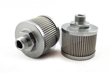 Load image into Gallery viewer, DeatschWerks Stainless Steel 8AN 100 Micron Universal Fuel Pump Pre-Filter - Main Product View