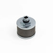Load image into Gallery viewer, DeatschWerks Stainless Steel 8AN 100 Micron Universal Fuel Pump Pre-Filter - Side View