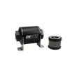 Load image into Gallery viewer, DeatschWerks Stainless Steel 8AN 100 Micron Universal Inline Fuel Filter Housing Kit (70mm) - Main Product View