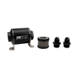 Load image into Gallery viewer, DeatschWerks Stainless Steel 8AN 40 Micron Universal Inline Fuel Filter Housing Kit (70mm)