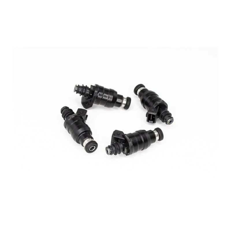 DeatschWerks Universal 1000cc Low Impedance 11mm Upper Injector - Set of 4 - Side View