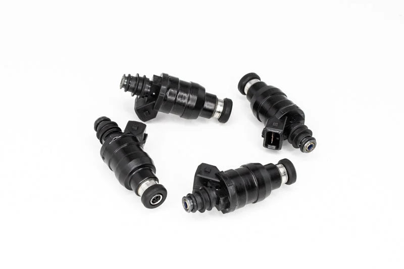 DeatschWerks Universal 1000cc Low Impedance 11mm Upper Injector - Set of 4 - Installation View