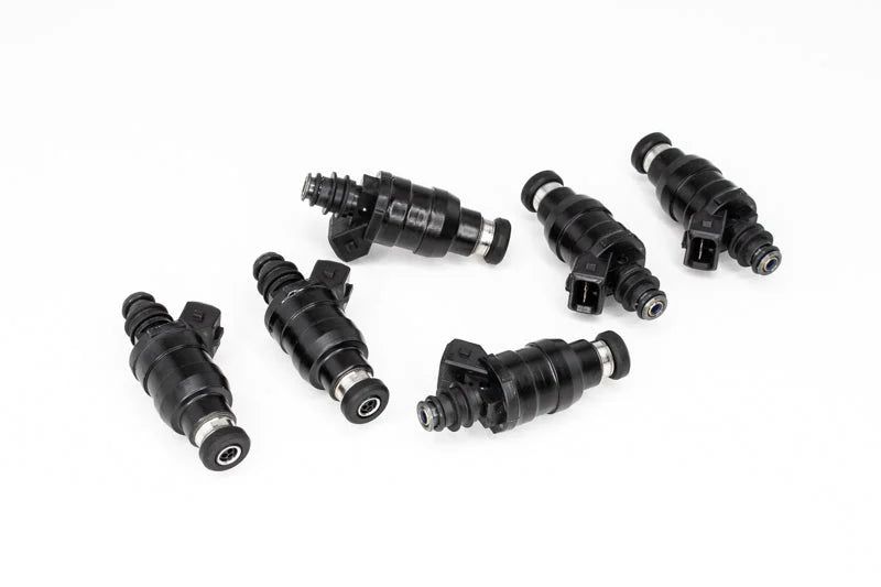 DeatschWerks Universal 1000cc Low Impedance 11mm Upper Injector - Set of 6 - Installation View