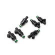 Load image into Gallery viewer, DeatschWerks Universal 1000cc Low Impedance 14mm Upper Injector - Set of 6 - Main Product View
