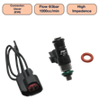 Load image into Gallery viewer, DeatschWerks Universal 1000cc Single Fuel Injector / 34mm Length / 14mm O-Ring Seals