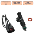 Load image into Gallery viewer, DeatschWerks Universal 1000cc Single Fuel Injector / 48mm Length / 14mm O-Ring Seals