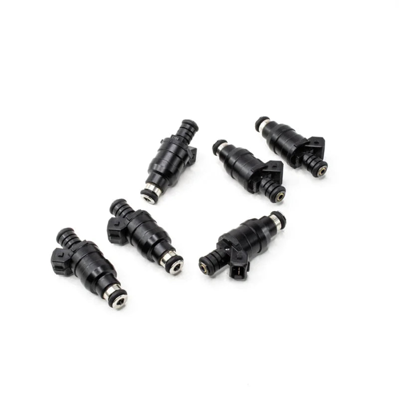 DeatschWerks Universal 1200cc Low Impedance 14mm Upper Injector - Set of 6 - Installation View