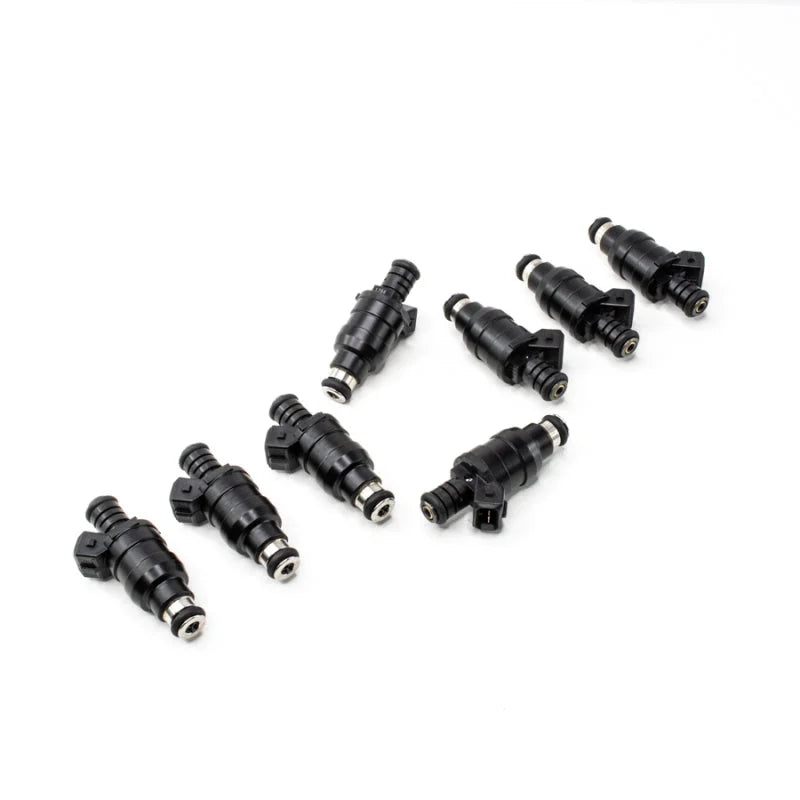 DeatschWerks Universal 1200cc Low Impedance 14mm Upper Injector - Set of 8 - Installation View