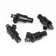 Load image into Gallery viewer, DeatschWerks Universal 1200cc11mm Upper Low Impedance Injectors (Set of 4) - Main Product View