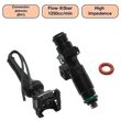 Load image into Gallery viewer, DeatschWerks Universal 1250cc Single Fuel Injector / 60mm Length / 14mm O-Ring Seals