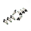 Load image into Gallery viewer, DeatschWerks Universal 1800cc Low Impedance 14mm Upper Injector - Set of 8 - Main Product View