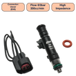 Load image into Gallery viewer, DeatschWerks Universal 350cc Single Fuel Injector / 60mm Length / 14mm O-Ring Seals