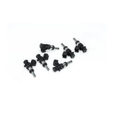Load image into Gallery viewer, DeatschWerks Universal 40mm Compact Matched Bosch EV14 1200cc Injectors (Set of 6) - Side View
