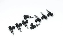 Load image into Gallery viewer, DeatschWerks Universal 40mm Compact Matched Bosch EV14 1200cc Injectors (Set of 8) - Back View