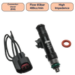 Load image into Gallery viewer, DeatschWerks Universal 440cc Single Fuel Injector / 60mm Length / 14mm O-Ring Seals