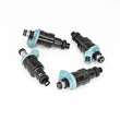 Load image into Gallery viewer, DeatschWerks Universal 450cc Low Impedance 11mm Upper Injector - Set of 4 - Side View