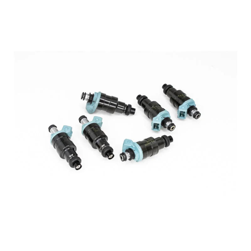 DeatschWerks Universal 450cc Low Impedance 11mm Upper Injector - Set of 6 - Side View