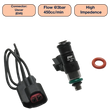 Load image into Gallery viewer, DeatschWerks Universal 450cc Single Fuel Injector / 34mm Length / 14mm O-Ring Seals