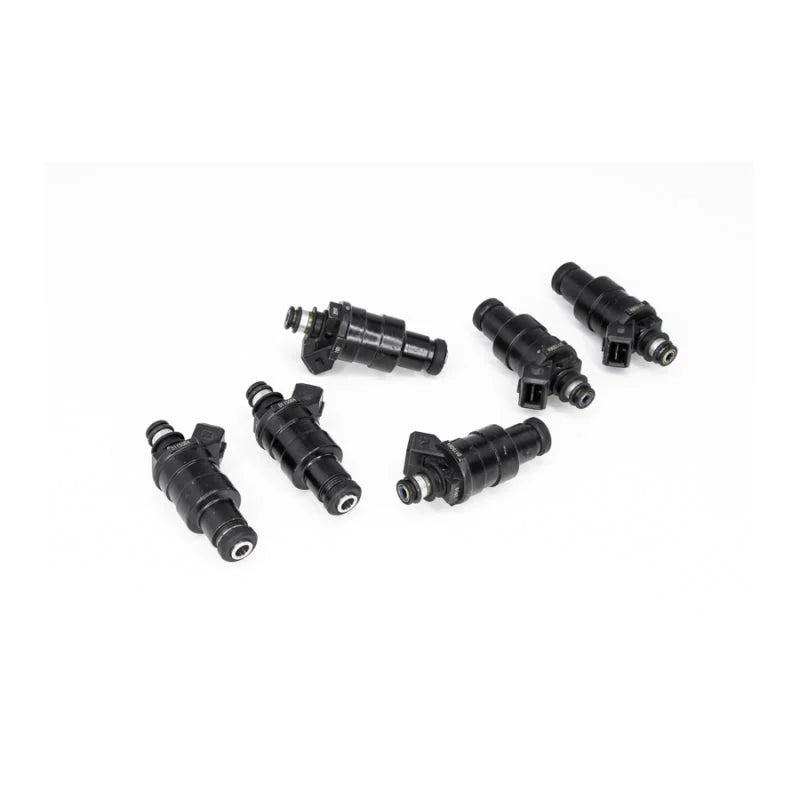 DeatschWerks Universal 550cc Low Impedance 11mm Upper Injector - Set of 6 - Side View