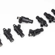 Load image into Gallery viewer, DeatschWerks Universal 550cc Low Impedance 11mm Upper Injector - Set of 8 - Main Product View