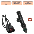 Load image into Gallery viewer, DeatschWerks Universal 550cc Single Fuel Injector / 60mm Length / 14mm O-Ring Seals