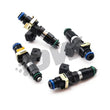 Load image into Gallery viewer, DeatschWerks Universal 60mm Long Bosch EV14 1200cc Injectors (Set of 4) - Back View