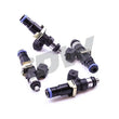 Load image into Gallery viewer, DeatschWerks Universal 60mm Long Bosch EV14 1500cc Injectors (Set of 4) - Side View