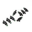 Load image into Gallery viewer, DeatschWerks Universal Low Impedance 14mm Upper Injector - Set of 8 - Main Product View