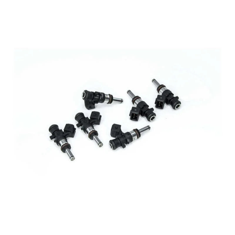 Deatschwerks Bosch EV14 Universal 40mm Compact Matched Set of 6 Injectors 1250cc (Extended Nozzle)