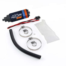 Load image into Gallery viewer, Deatschwerks DW420 Series 420lph In-Tank Fuel Pump w/ Install Kit For 90-96 300ZX Z32 - Main Product View