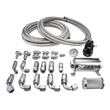 Load image into Gallery viewer, Deatschwerks X2 Series Pump Module -8AN Feed w/ -6AN return CPE Plumbing Kit for 92-00 Honda Civic