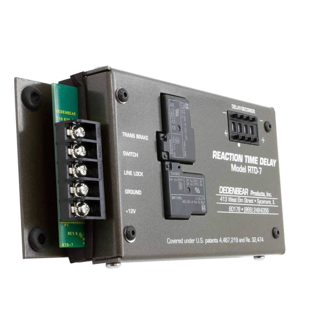 Dedenbear Accessory Delay Timer Module RTD7 - Side View