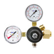 Load image into Gallery viewer, Dedenbear CO2 BOTTLE REGULATOR ONLY, ADJUSTABLE, DUAL GAUGES ABR - Main Product View